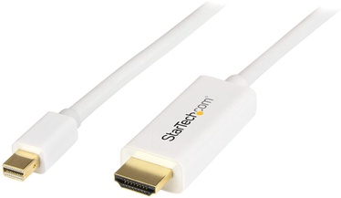 Kaabel StarTech Mini DisplayPort to HDMI Converter, valge, 1 m