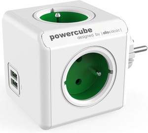Allocacoc PowerCube Original USB Green