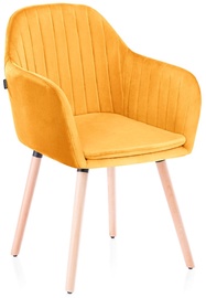 Homede Lacelle Chairs 2pcs Mustard
