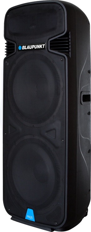 Bezvadu skaļrunis Blaupunkt PA25, melna, 1900 W