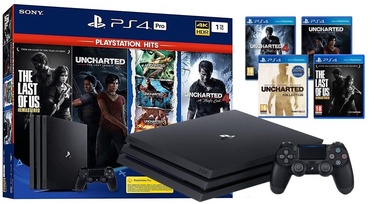 Žaidimų konsolė Sony PlayStation 4 Pro, Wi-Fi / Wi-Fi Direct, 1 TB