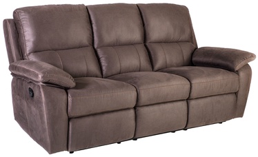 Home4you Sofa Luna-3 Brown 16736