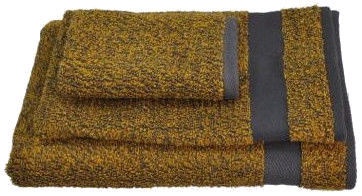 Полотенце Ardenza Melange Terry, коричневый/желтый, 140 см x 70 см, 3 шт.