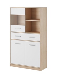 Komoda WIPMEB Tulia 1W 3D 1S Sonoma Oak/White