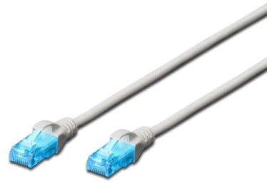 Провод Digitus Cable CAT 5e UTP 1.5m Grey