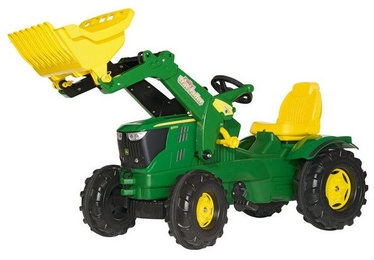 Педальные машин Rolly Toys Farmtrac John Deere 6210R, зеленый