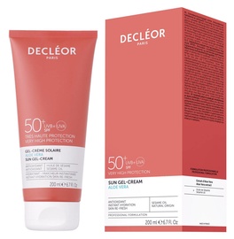 Солнцезащитный крем Decleor Aloe Vera SPF50, 200 мл