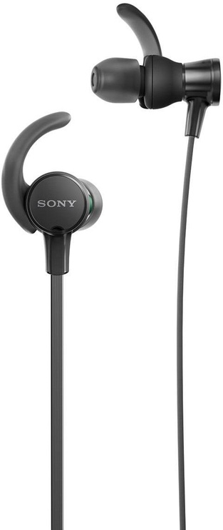 Laidinės ausinės Sony MDR-XB510AS, juoda