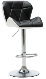 Bāra krēsls VLX Bar Stool 249670, balta/melna