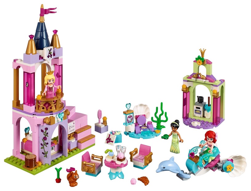 Konstruktor LEGO® Disney Princess Ariel, Aurora, and Tiana's Royal Celebration 41162 41162, 289 tk