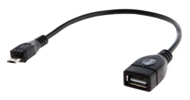 Savio OTG Adapter USB / Micro USB Black