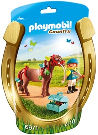 Playmobil Country Groomer With Butterfly Pony 6971