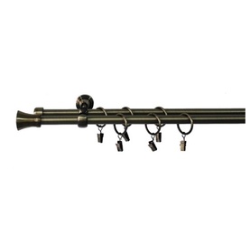 Dvigubo karnizo komplektas Domoletti LK1803/I, 180 cm, Ø 19 mm