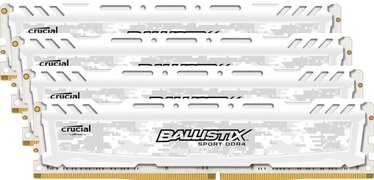 Crucial Ballistix Sport LT White 32GB 3000MHz CL15 KIT OF 4 BLS4K8G4D30AESCK