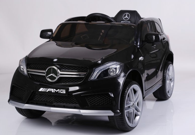 Vaikiškas elektromobilis Mercedes, juoda