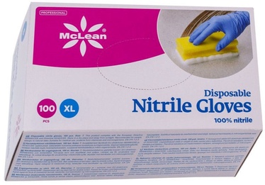 CIMDI NITRILA MCLEAN-PROF. 100PCS XL