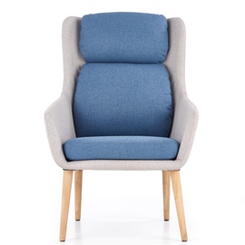 Fotelis Halmar Purio Grey/Blue, 75x67x103 cm