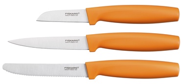 Fiskars Small Knife Set 3pcs Orange