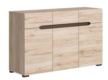 Комод Black Red White Elpasso 41x135cm San Remo Oak