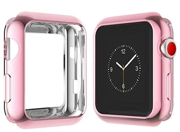 Futrālis Dux Ducis Premium Silicone Case For Apple Watch 4 44mm Pink