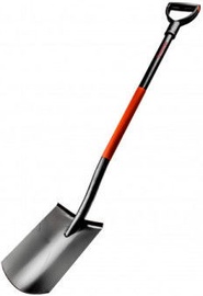 Ega Premium Straight Shovel with Metal Shaft