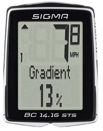Велосипедный компьютер Sigma, белый/черный