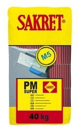 Cementinis kalkinis tinko mišinys Sakret PM Super, 40 kg