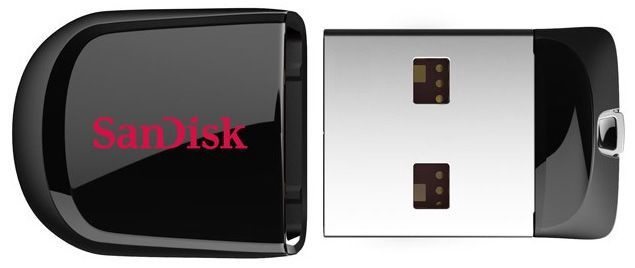 USB-накопитель SanDisk, черный, 64 GB