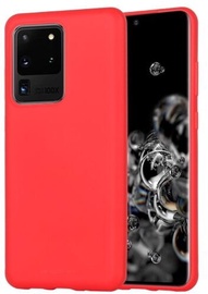 Mocco Liquid Soft Back Case For Samsung Galaxy S20 Ultra Red