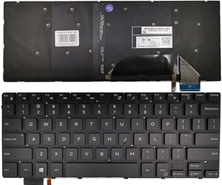 Klaviatūra Dell, melna, bezvadu