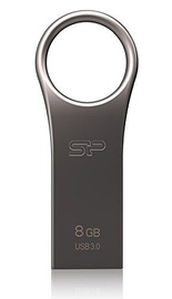 Silicon Power 8GB Jewel J80 USB 3.0 Titanium