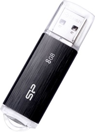 USB atmintinė Silicon Power Ultima U02, juoda, 8 GB