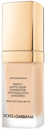 Dolce & Gabbana Matte Liquid Foundation SPF20 30ml 75