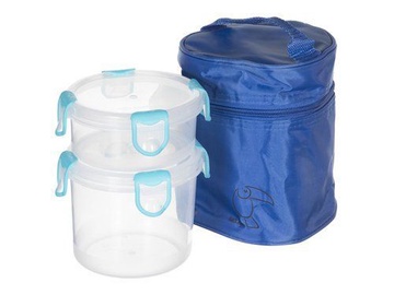 Tuckano Set Of Containers With Thermal Bag Round 2pcs