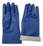 Перчатки резиновые Haushalt, хлопок/поливинилхлорид (пвх), синий, XL
