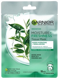 Garnier Skin Naturals Moisture + Freshness Green Tea Tissue Mask 32g