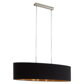 Kabantis šviestuvas Eglo Pasteri 94916, 2x60W, E27