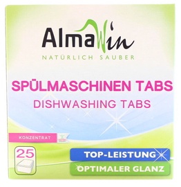 Tabletes trauku mazgājamajai mašīnai ekoloģiska AlmaWin, 25 gab.