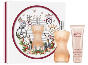 Jean Paul Gaultier Classique 100ml EDT + 75ml Body Lotion
