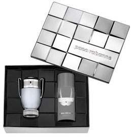 Paco Rabanne Invictus 100ml EDT + 150ml Deodorant Spray
