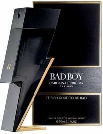 Tualetes ūdens Carolina Herrera Bad Boy 50ml EDT