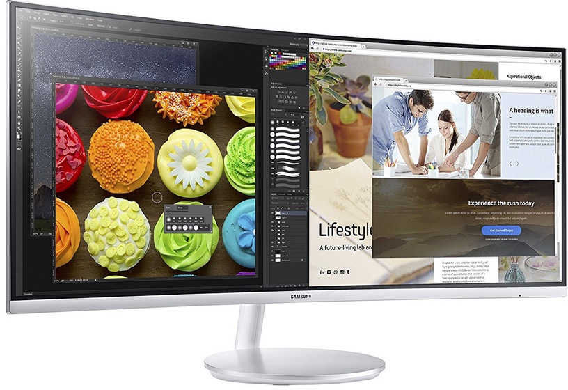 Monitorius Samsung C34F791, 34", 4 ms