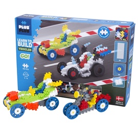 Konstruktorius Plus Plus Learn To Build Vehicles, plastikas