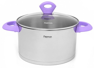 Fissman Mirabelle Casserole With Glass Lid D24cm 6.4l