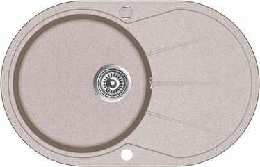 Köögivalamu Aquasanita SR101, kivi, 780 mm x 780 mm x 195 mm