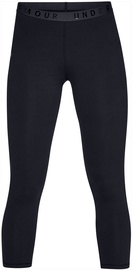 Under Armour Favorite Mesh Crop Leggings 1329317-001 Black S