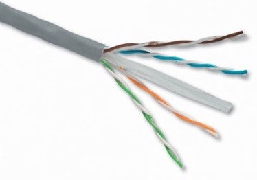 Провод Lanberg Cable UTP CAT 6 CU Grey 305m