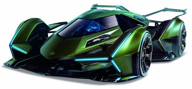 Bērnu rotaļu mašīnīte Maisto Lamborghini V12 Vision Gran Turismo, zaļa