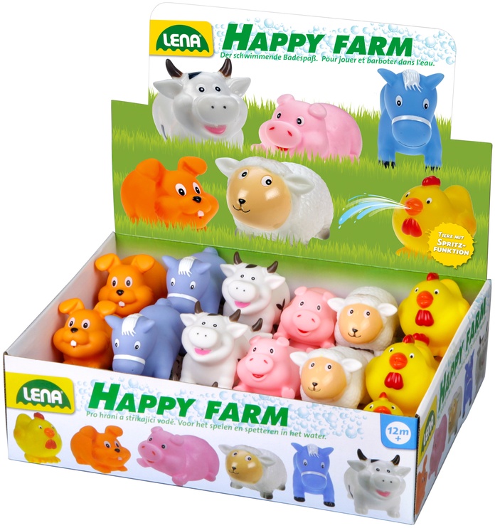Basseini mänguvahend Lena Happy Farm, 24 tk