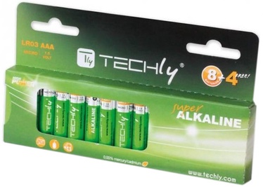 Baterijas Techly, AAA, 12 gab.